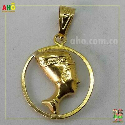 Dije Diosa Africana Oro18K