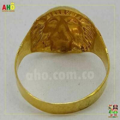 Anillo Niños Leon Oro18k
