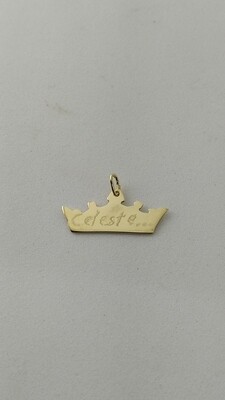 Dije Corona Oro18K