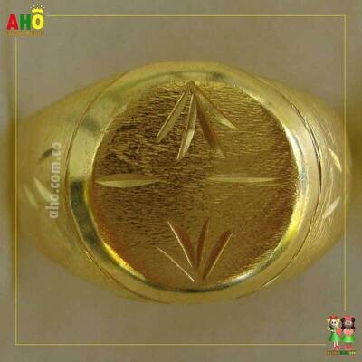 Anillo en Oro para Hombre Oro18k
