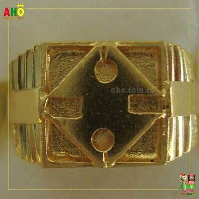 Anillo en Oro para Hombre Oro18k