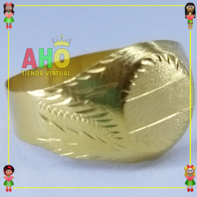 Anillo en Oro para Hombre Oro18k
