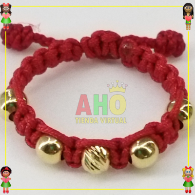 Anillo Tejido Macrame Oro18k