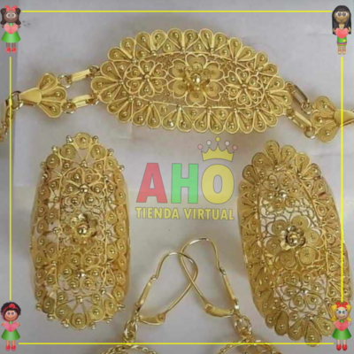 Aderezo Mujer Oro18k