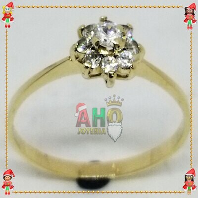 Anillo Compromiso Oro18k