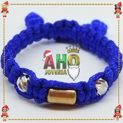 Anillo Tejido Macrame Oro18k