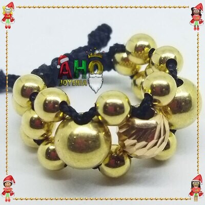 Anillo Tejido Macrame Oro18k