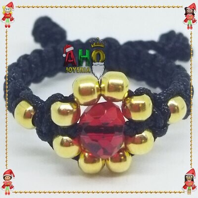 Anillo Tejido Macrame Oro18k