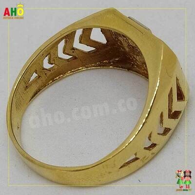 Anillo Cruz Oro18k
