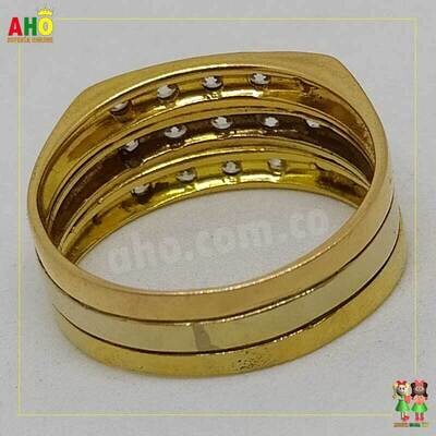 Anillo en Oro para Hombre Oro18k