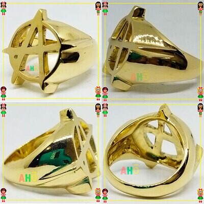 Anillo Anarquia Oro18k