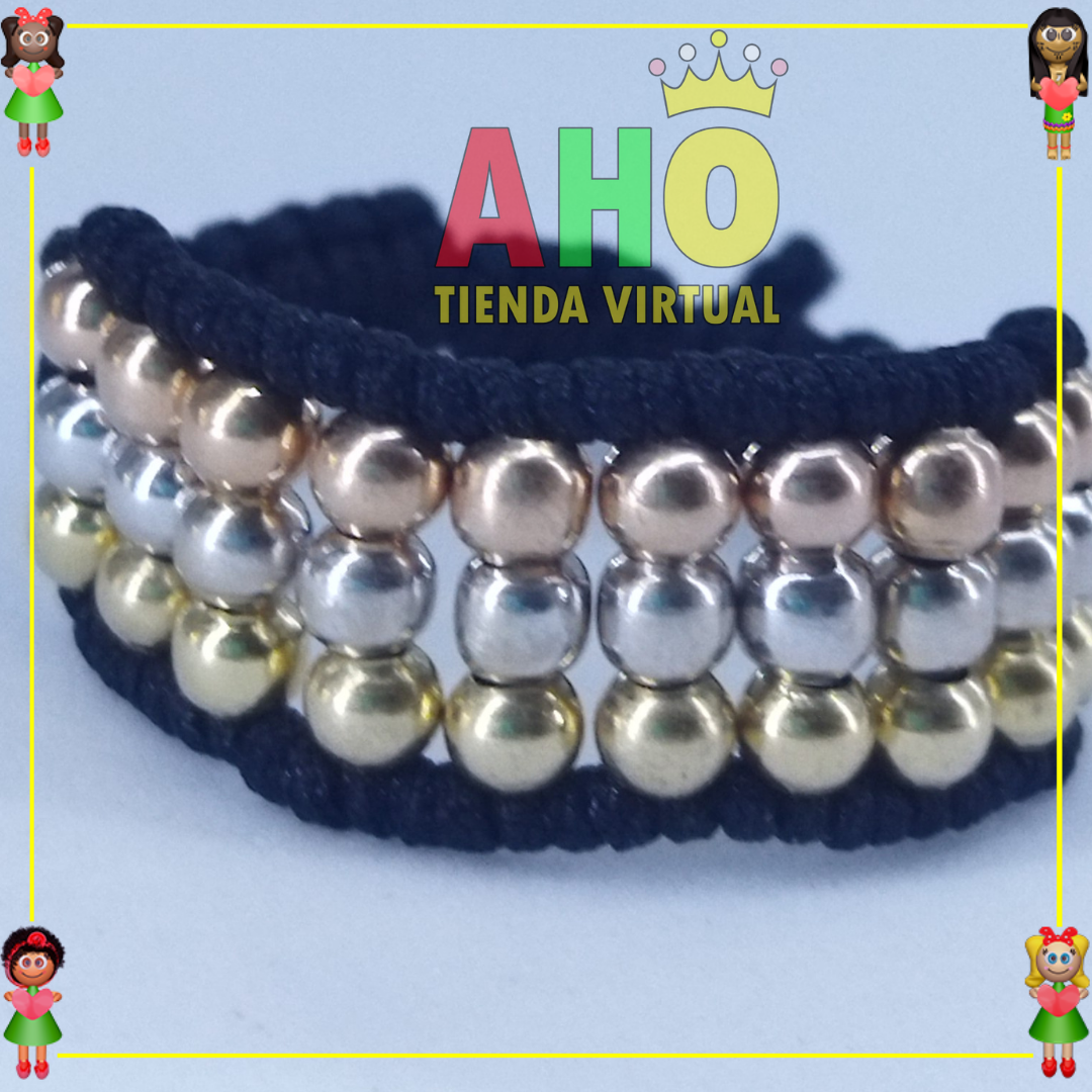 Anillo Tejido Macrame Oro18k