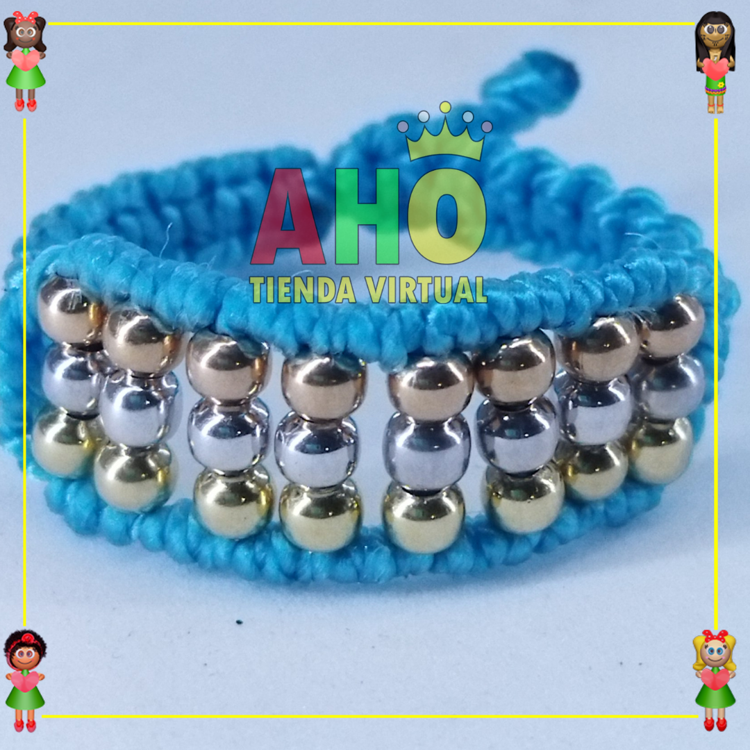 Anillo Tejido Macrame Oro18k