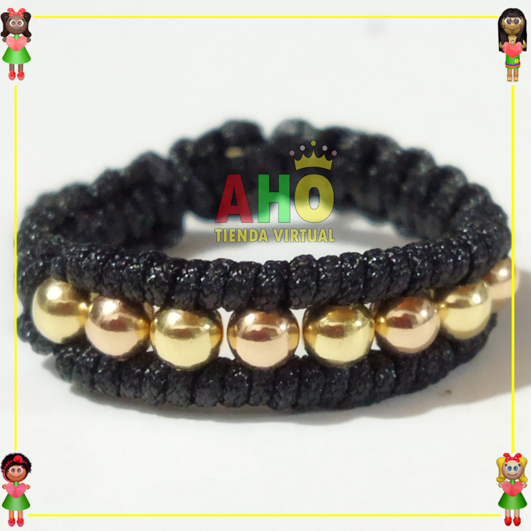 Anillo Tejido Macrame Oro18k