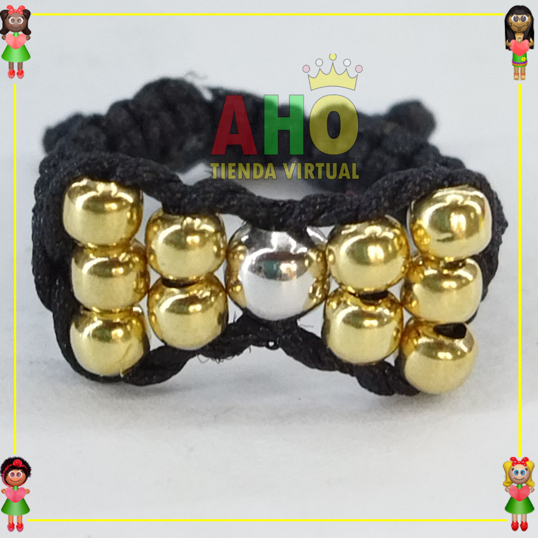 Anillo Tejido Macrame Oro18k