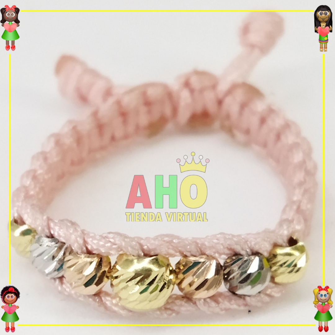 Anillo Tejido Macrame Oro18k