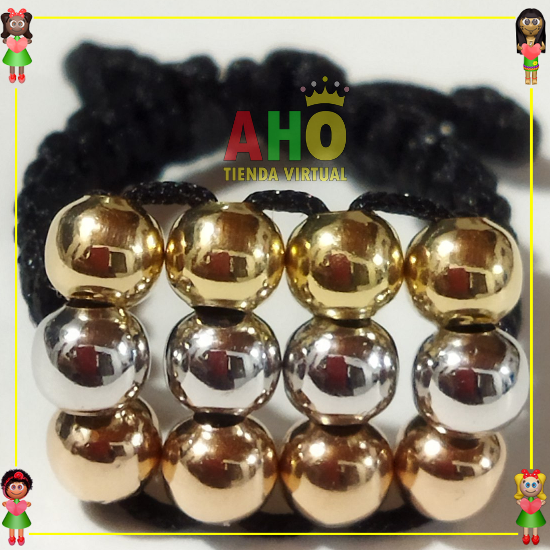 Anillo Tejido Macrame Oro18k