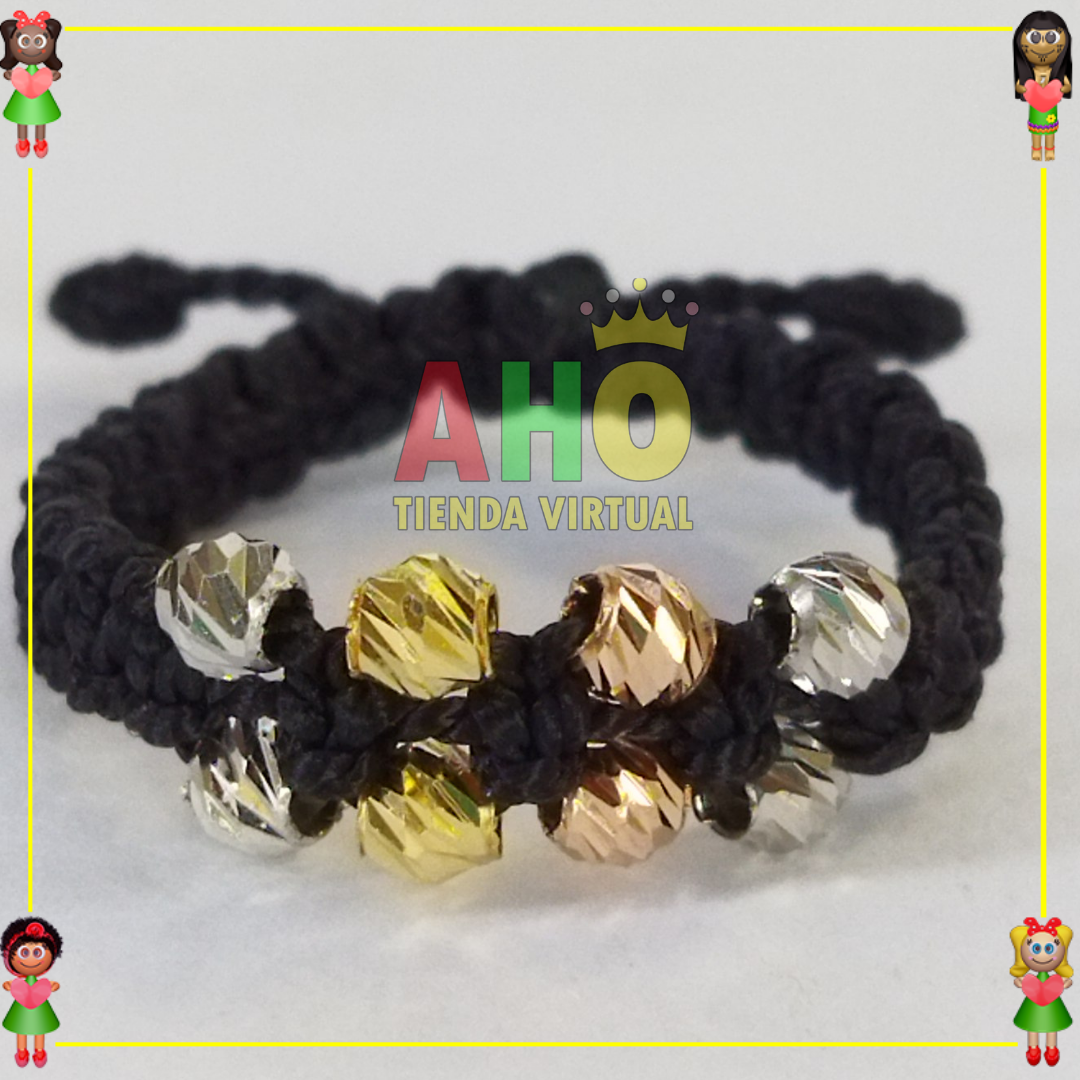 Anillo Tejido Macrame Oro18k