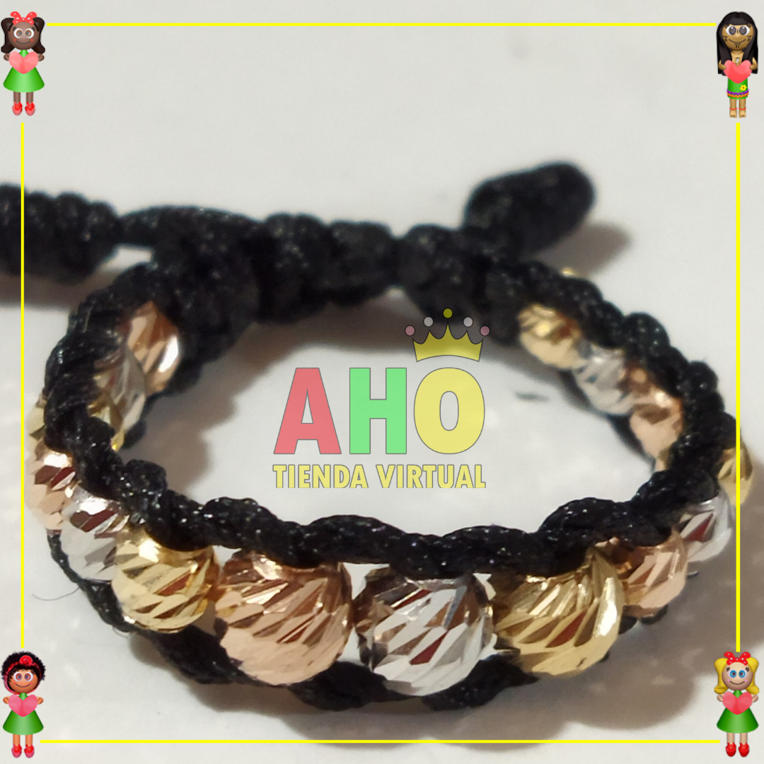 Anillo Tejido Macrame Oro18k