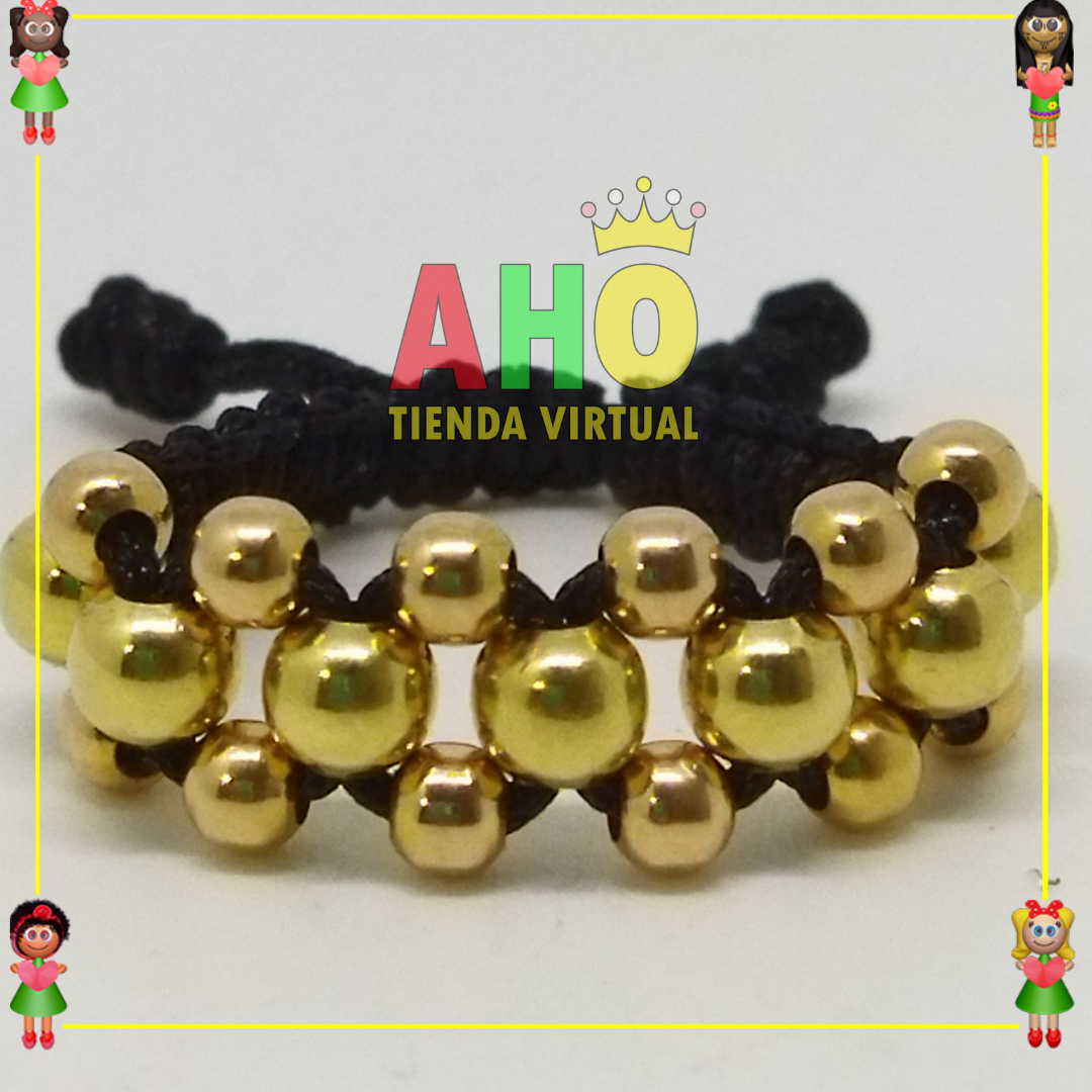 Anillo Tejido Macrame Oro18k