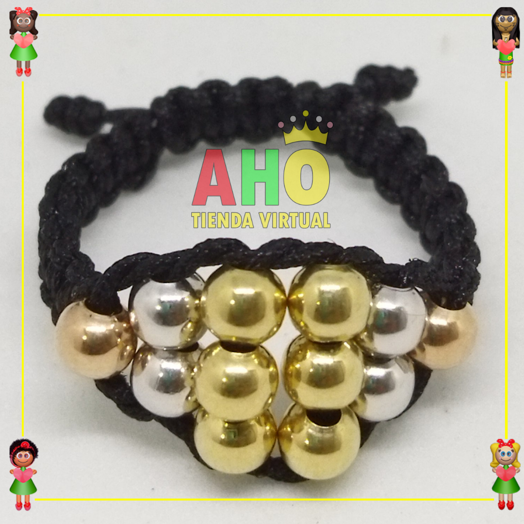 Anillo Tejido Macrame Oro18k