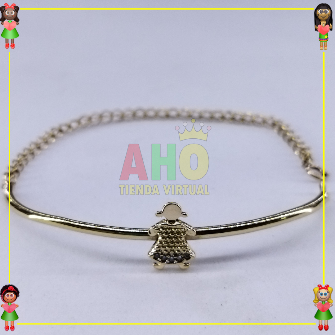 Pulsera Casandra Oro18k