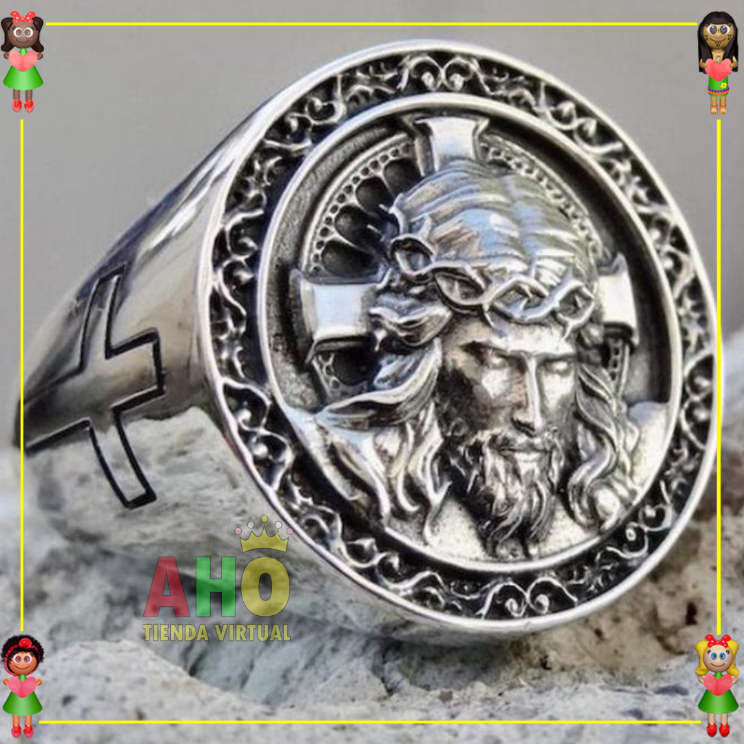 Anillo Italiano Rostro Oro18k