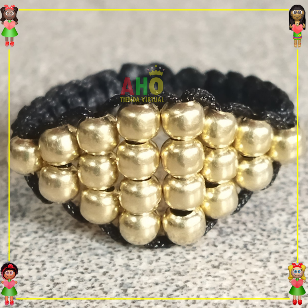 Anillo Tejido Macrame Oro18k