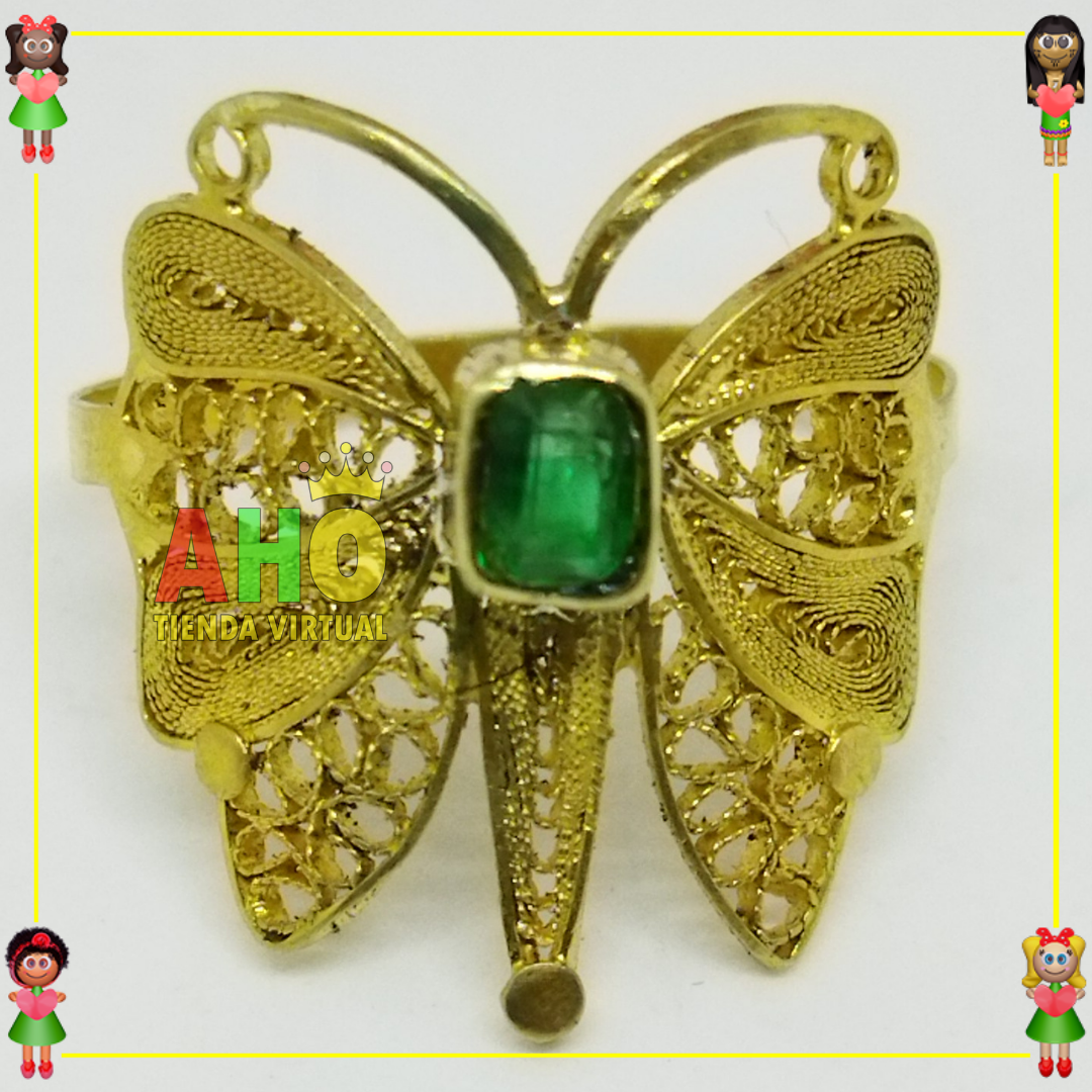 Anillo Mariposa Oro18k