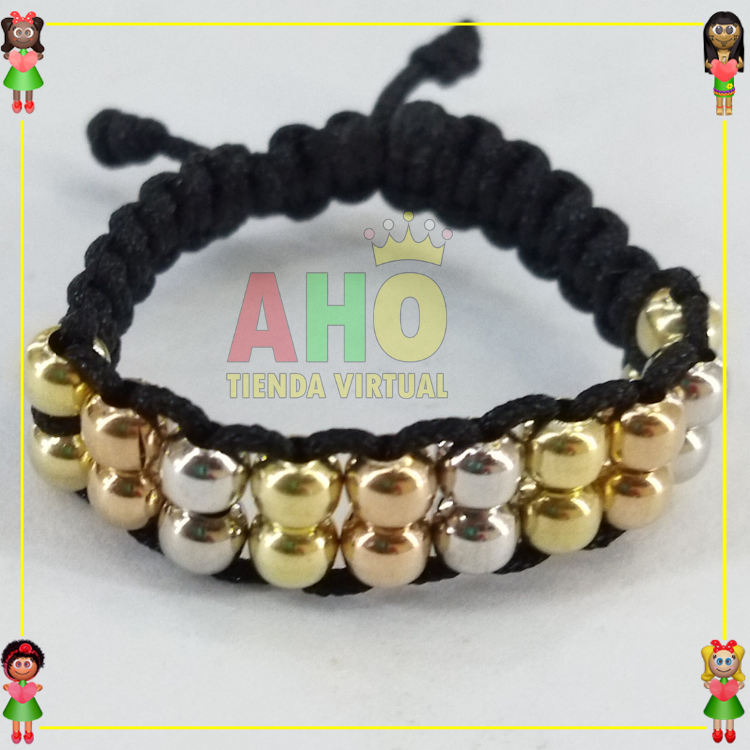 Anillo Tejido Macrame Oro18k