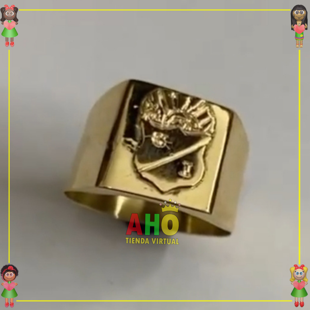 Anillo Grados Escudo Oro18k