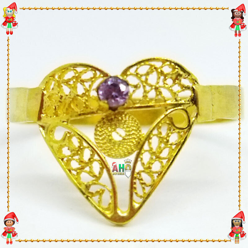 Anillo Filigrana Arte Chocoano Oro18k