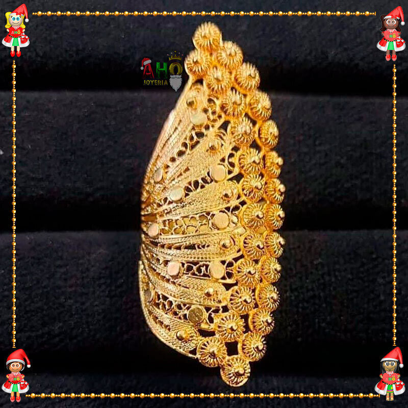 Anillo Filigrana Arte Chocoano Oro18k