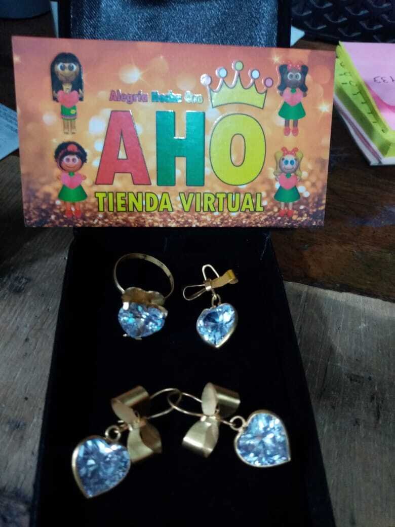 Aderezo Niños Oro Chocoano Oro18k