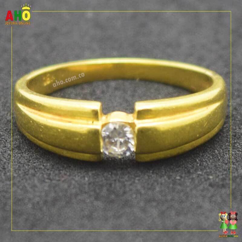 Anillo Compromiso Oro18k