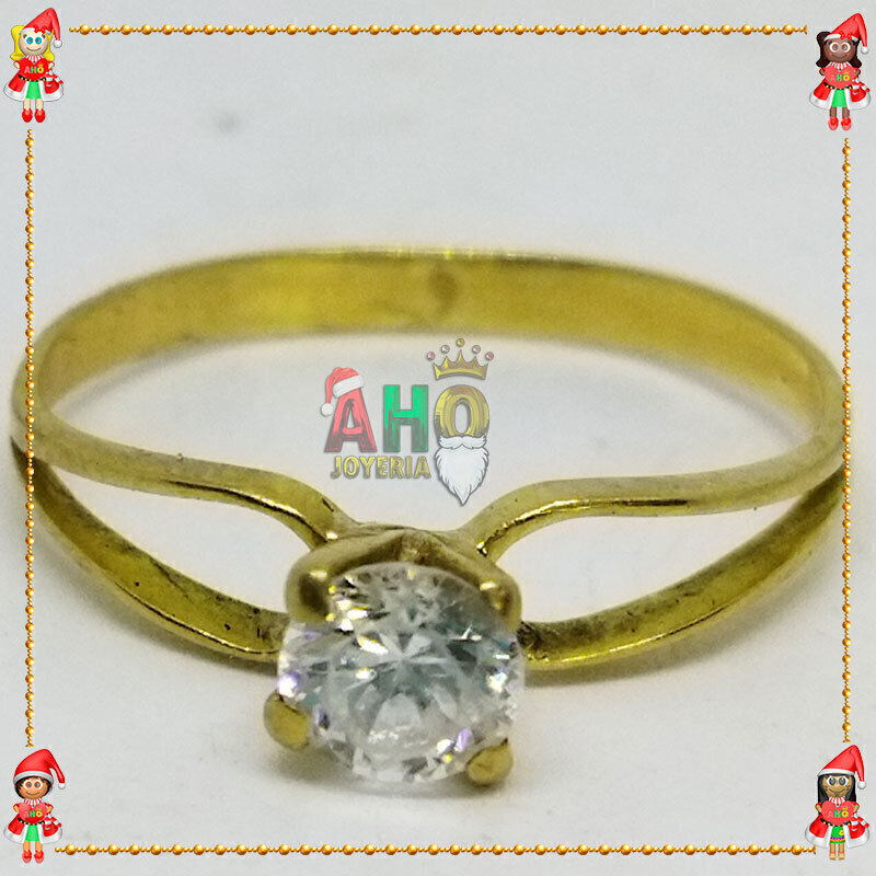 Anillo Compromiso Oro18k