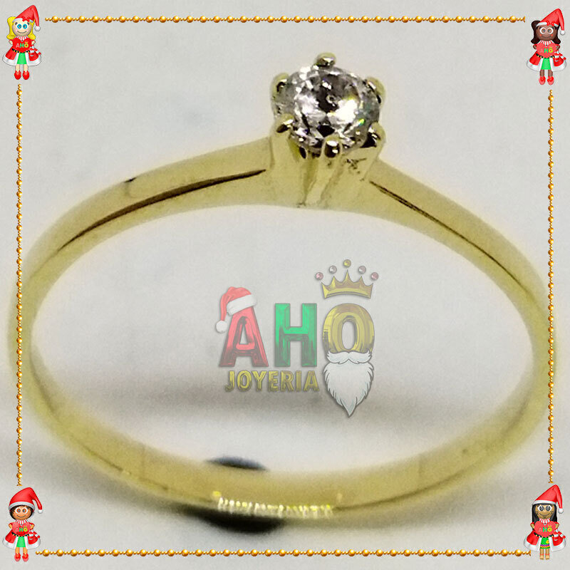 Anillo Compromiso Oro18k