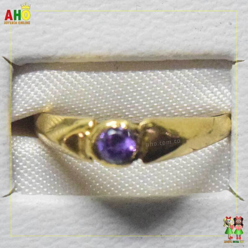 Anillo Compromiso Oro18k