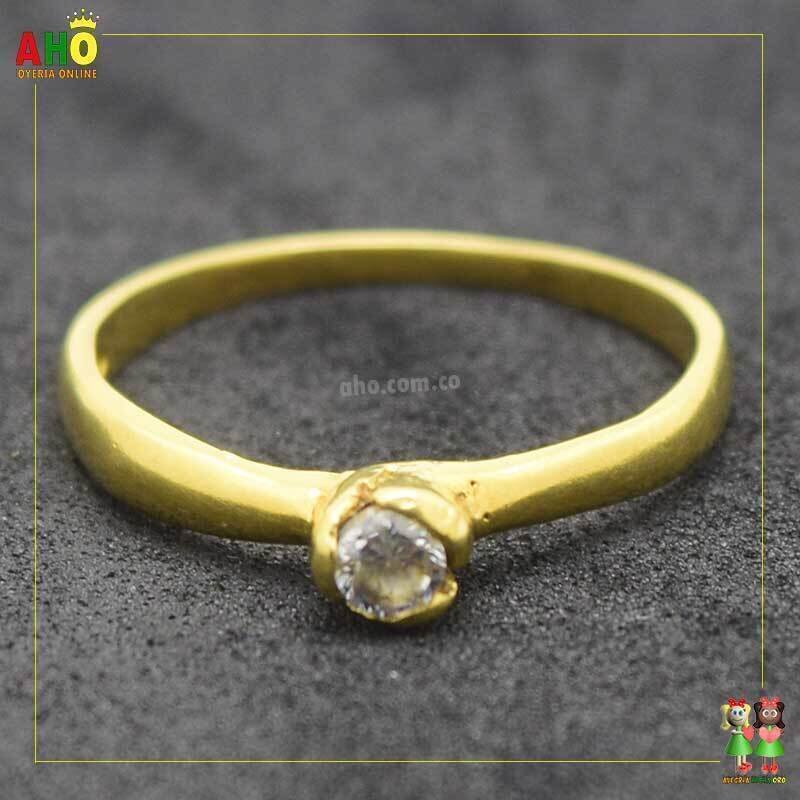 Anillo Compromiso Oro18k