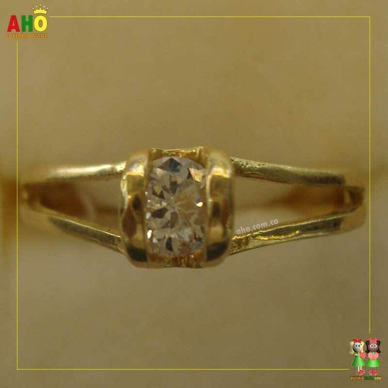 Anillo Compromiso Oro18k