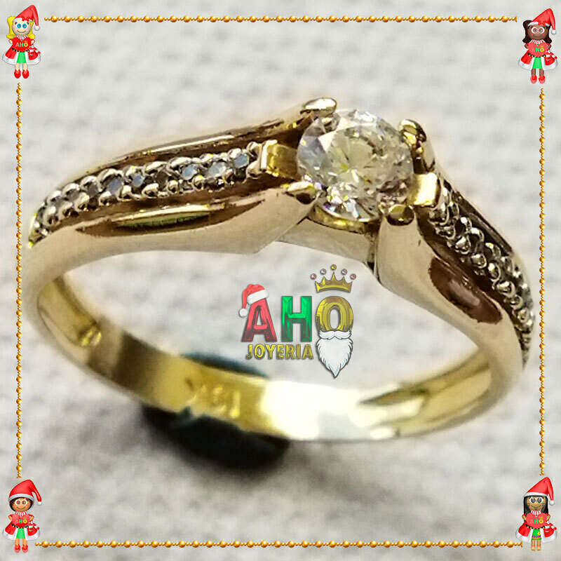 Anillo Compromiso Oro18k
