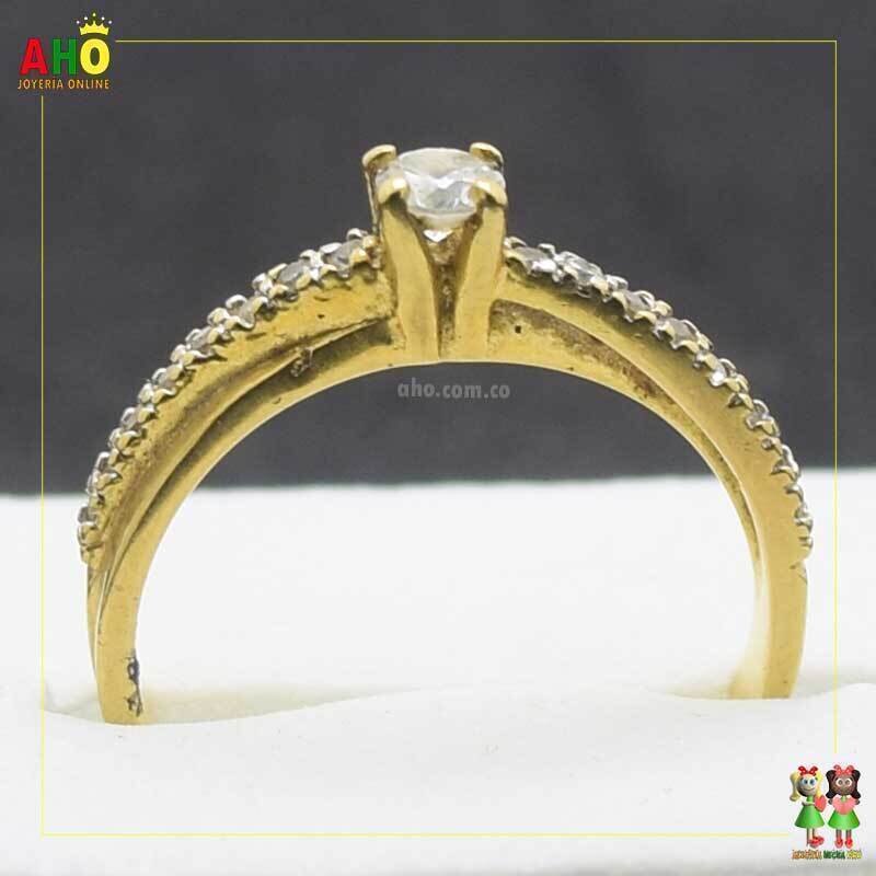 Anillo Compromiso Oro18k