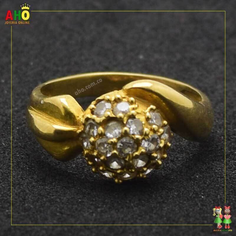 Anillo Compromiso Oro18k
