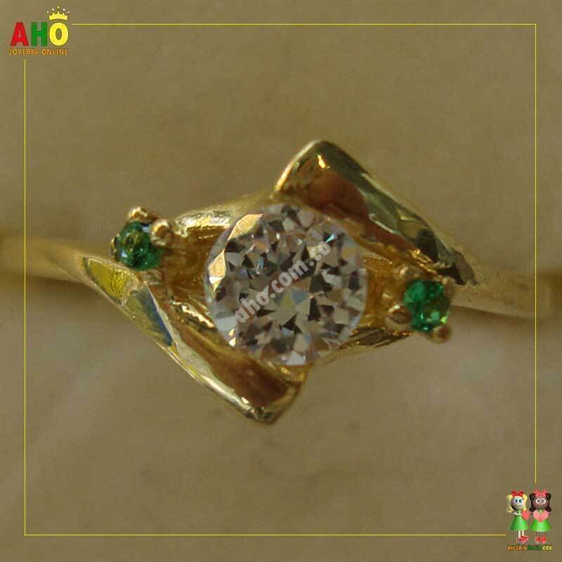 Anillo Compromiso Oro18k