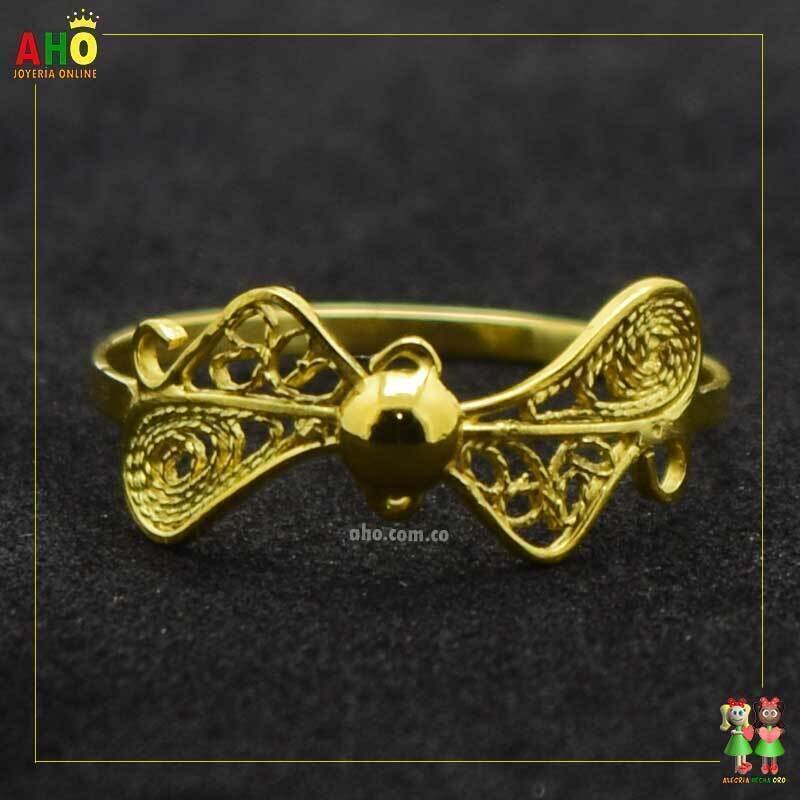 Anillo Filigrana Arte Chocoano Oro18k