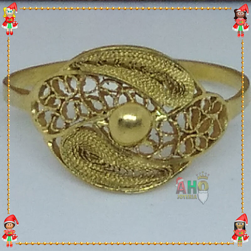 Anillo Filigrana Arte Chocoano Oro18k