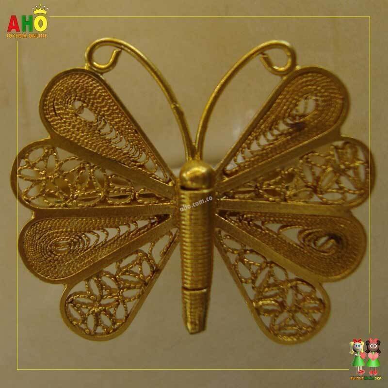 Anillo Filigrana Arte Chocoano Oro18k