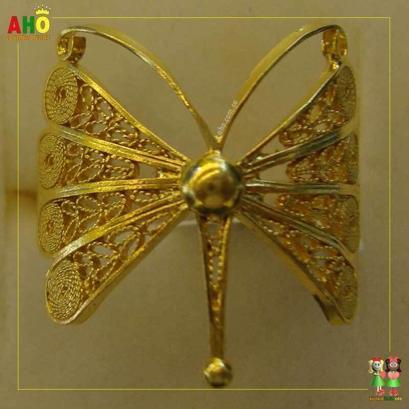 Anillo Filigrana Arte Chocoano Oro18k