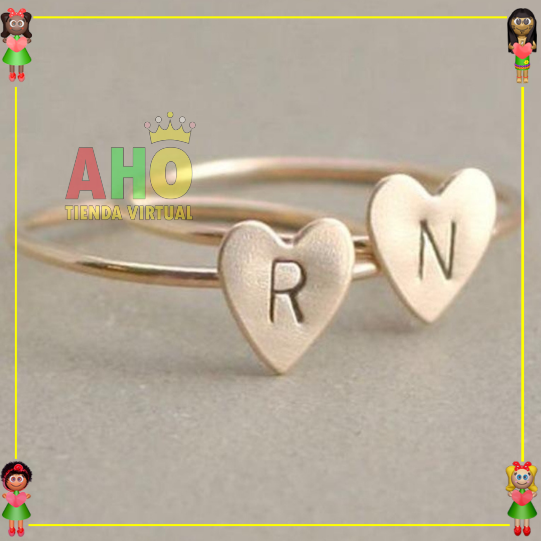 Anillo Corazon Oro18k