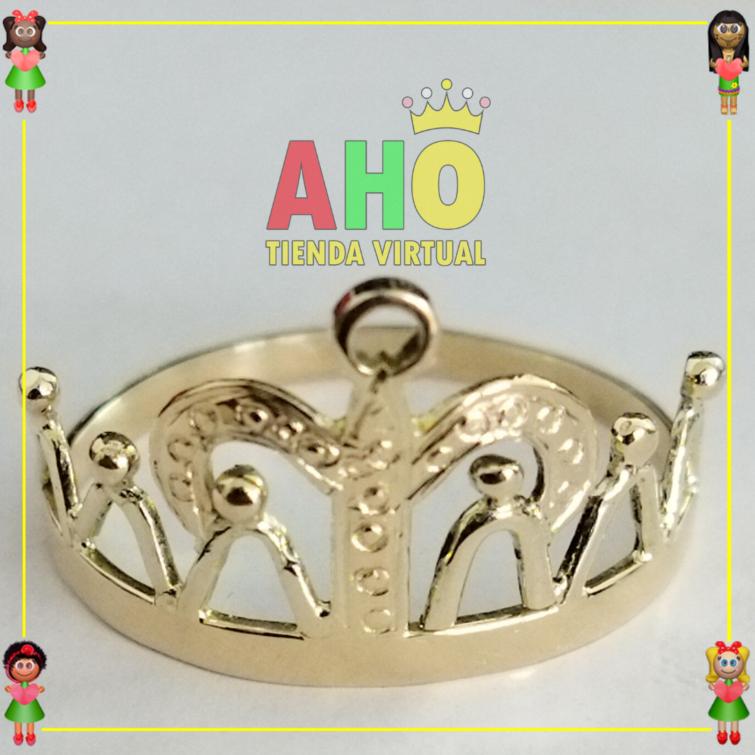 Anillo Corona Oro18k